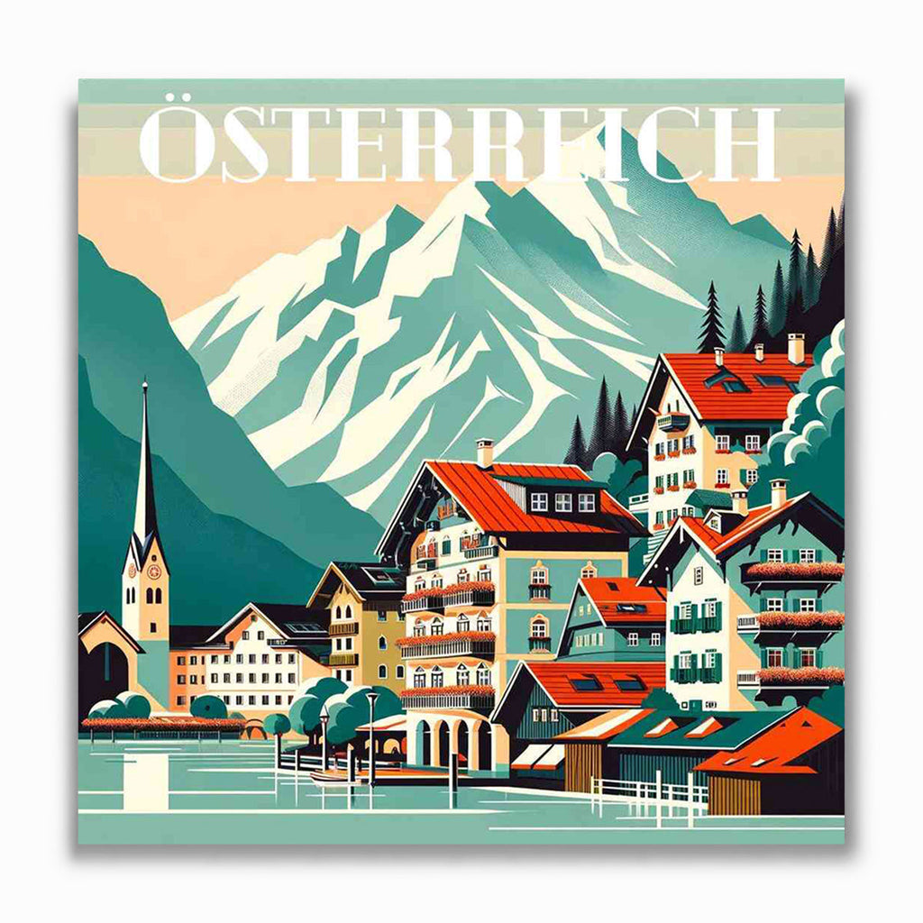 Malen nach Zahlen - Alpiner Zauber