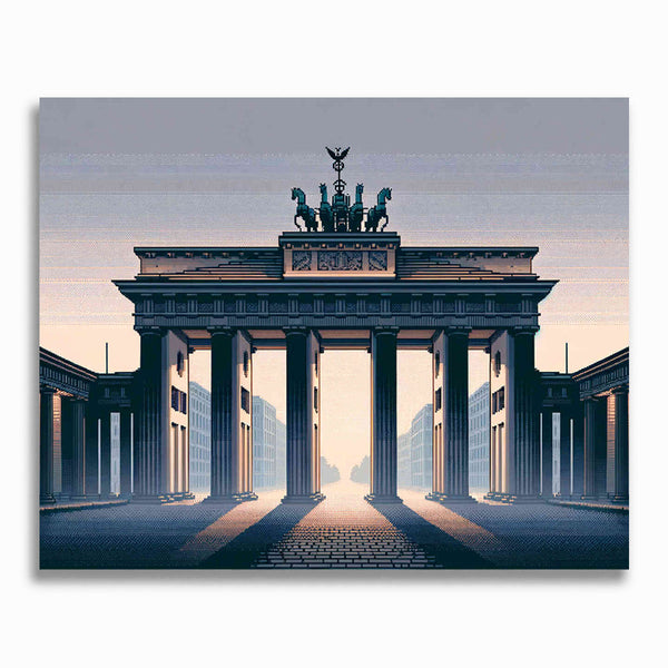 Malen nach Zahlen - Berlin Brandenburger Tor