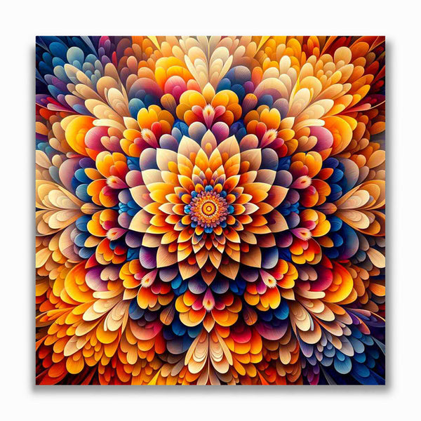 Malen nach Zahlen - Blumenmandala