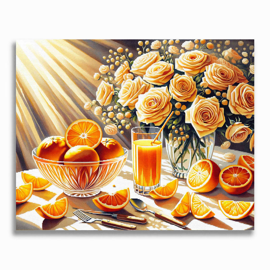 Malen nach Zahlen - Brunchtime