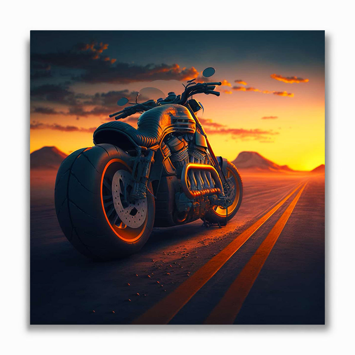 Malen nach Zahlen - Classic Cruiser