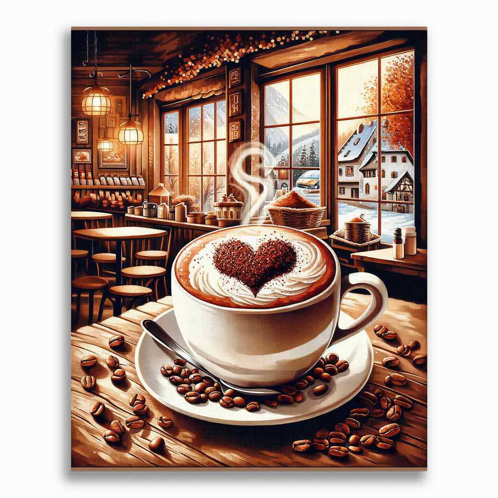 Malen nach Zahlen - Coffee