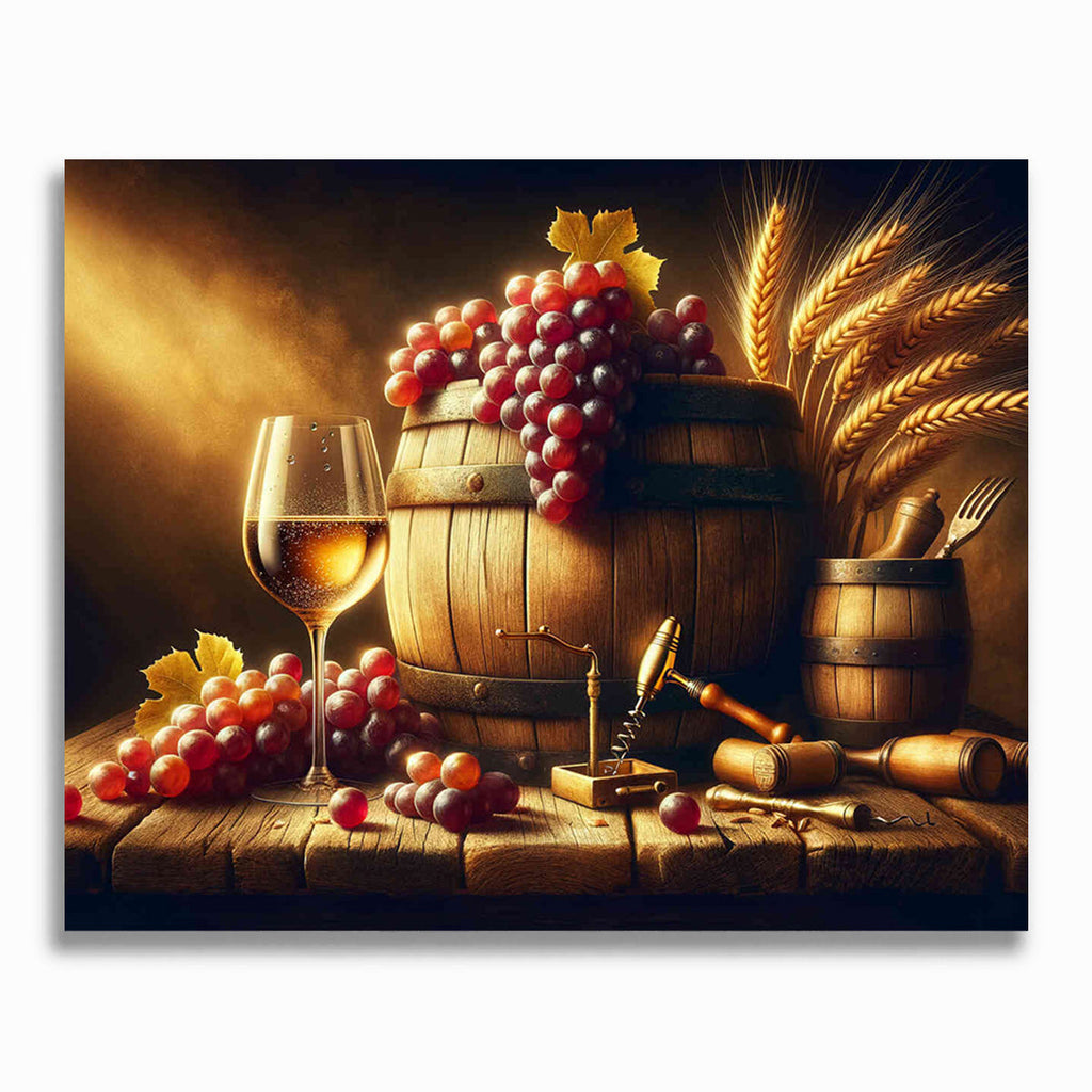 Malen nach Zahlen - Edler Tropfen