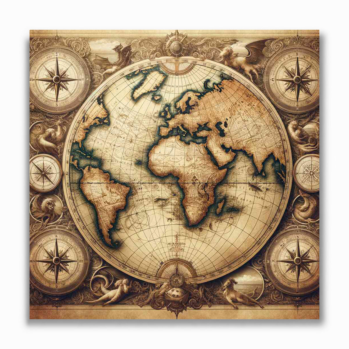 Malen nach Zahlen - Eine Reise durch Zeiten und Meere