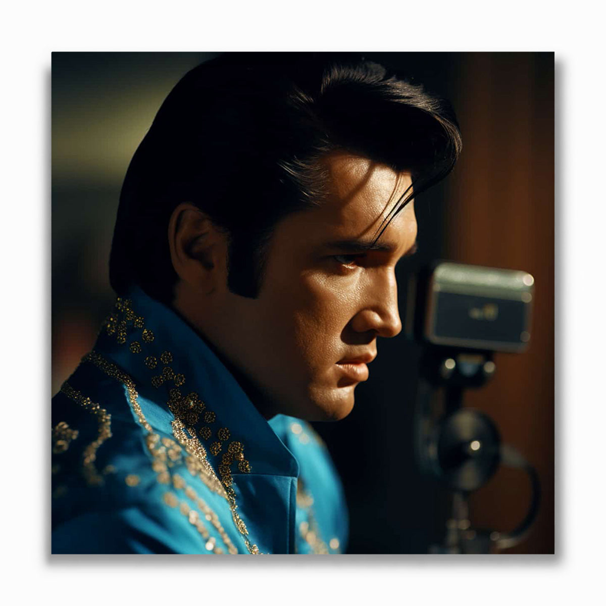 Malen nach Zahlen - Elvis, das Profil einer Legende