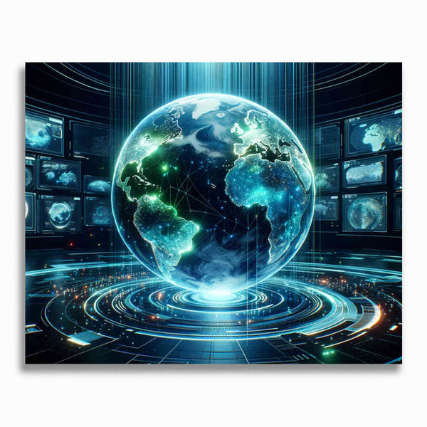 Malen nach Zahlen - Erwachen der digitalen Erde