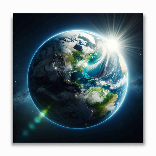 Malen nach Zahlen - Erwachen des Blauen Planeten