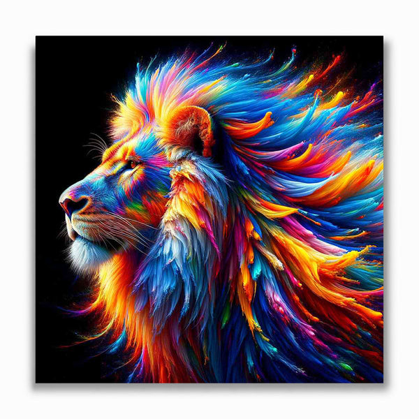 Malen nach Zahlen - Farbenpracht des Königs