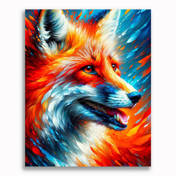 Malen nach Zahlen - Farbimpression Fuchs