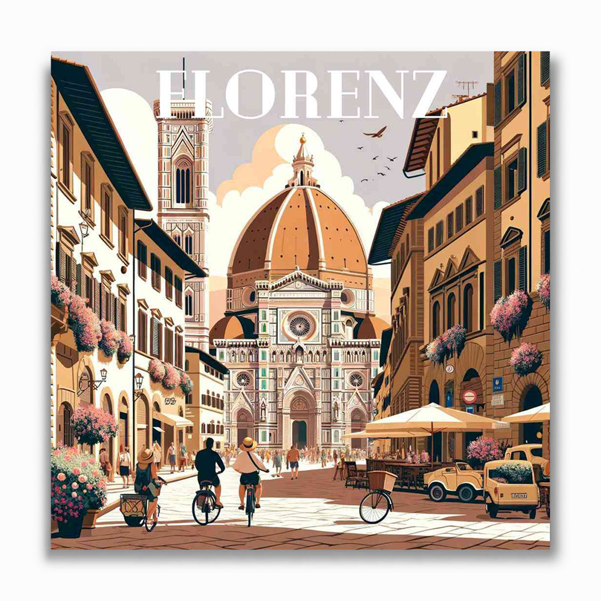 Malen nach Zahlen - Florentiner Sonnenglanz