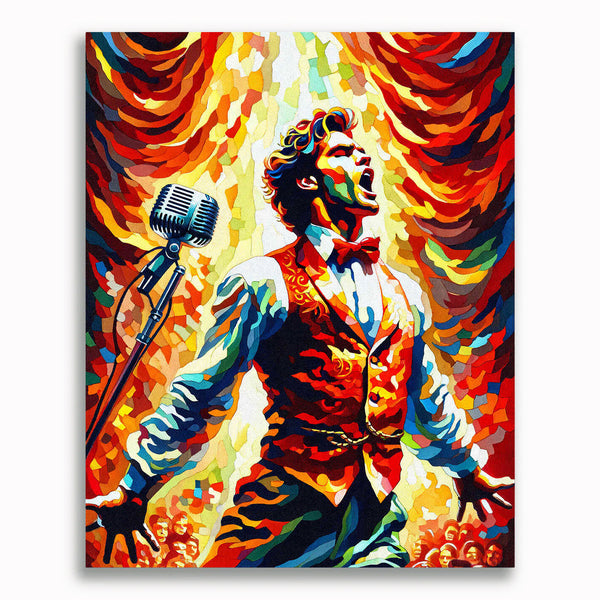 Malen nach Zahlen - Freddie Mercury