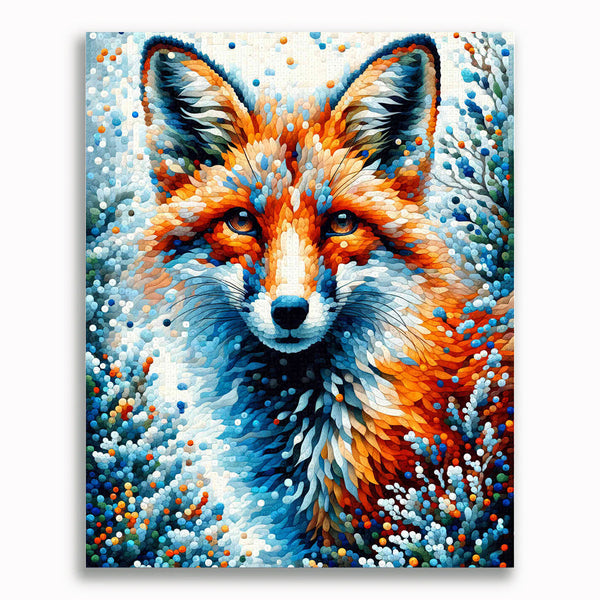 Malen nach Zahlen - Fuchs Farbe