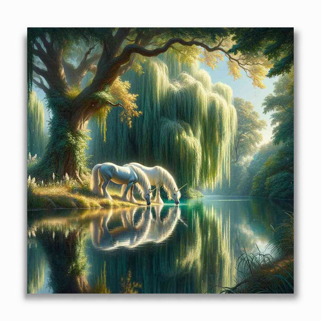 Malen nach Zahlen - Geheimnisvolle Lichtung