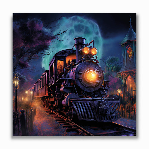 Malen nach Zahlen - Ghost Train
