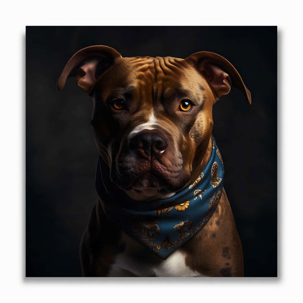 Malen nach Zahlen - Harter Hund