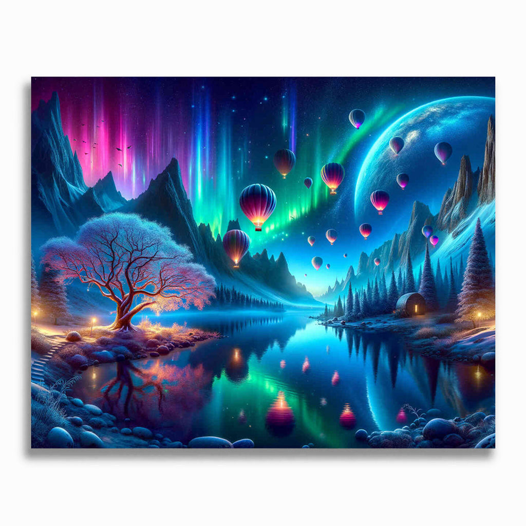 Malen nach Zahlen - Herrlich mysteriöse Welt