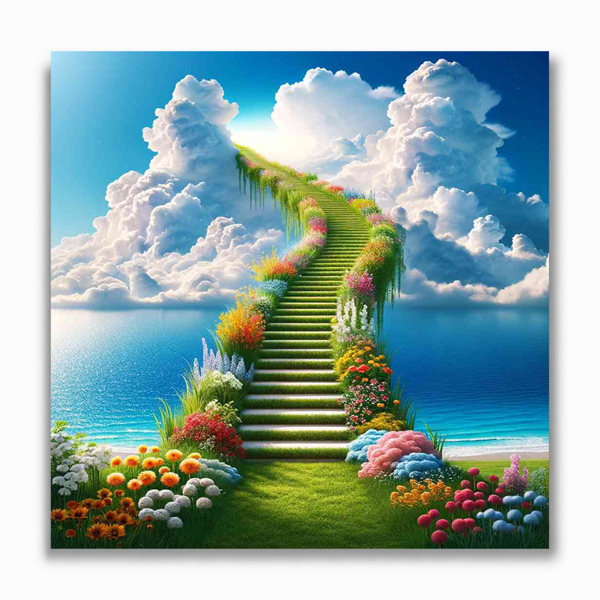 Malen nach Zahlen - Himmelsstiege: Ein Traumpfad