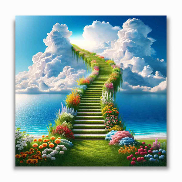 Malen nach Zahlen - Himmelsstiege: Ein Traumpfad