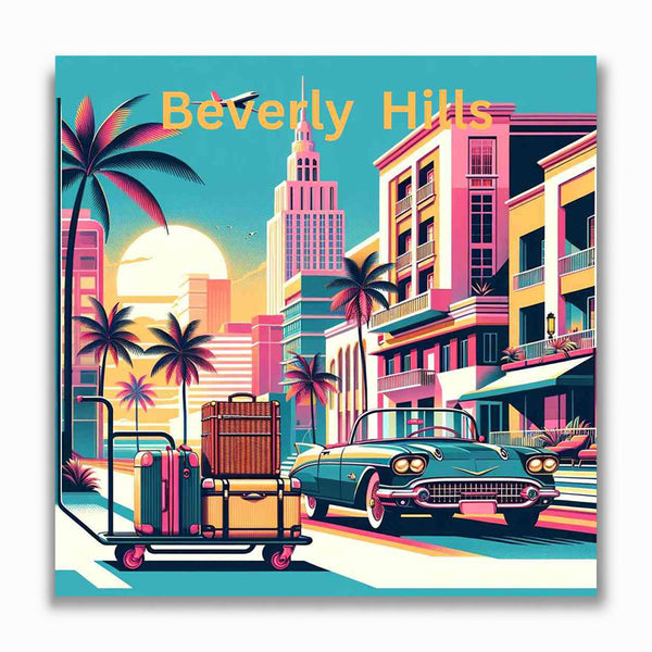 Malen nach Zahlen - Kalifornische Träume