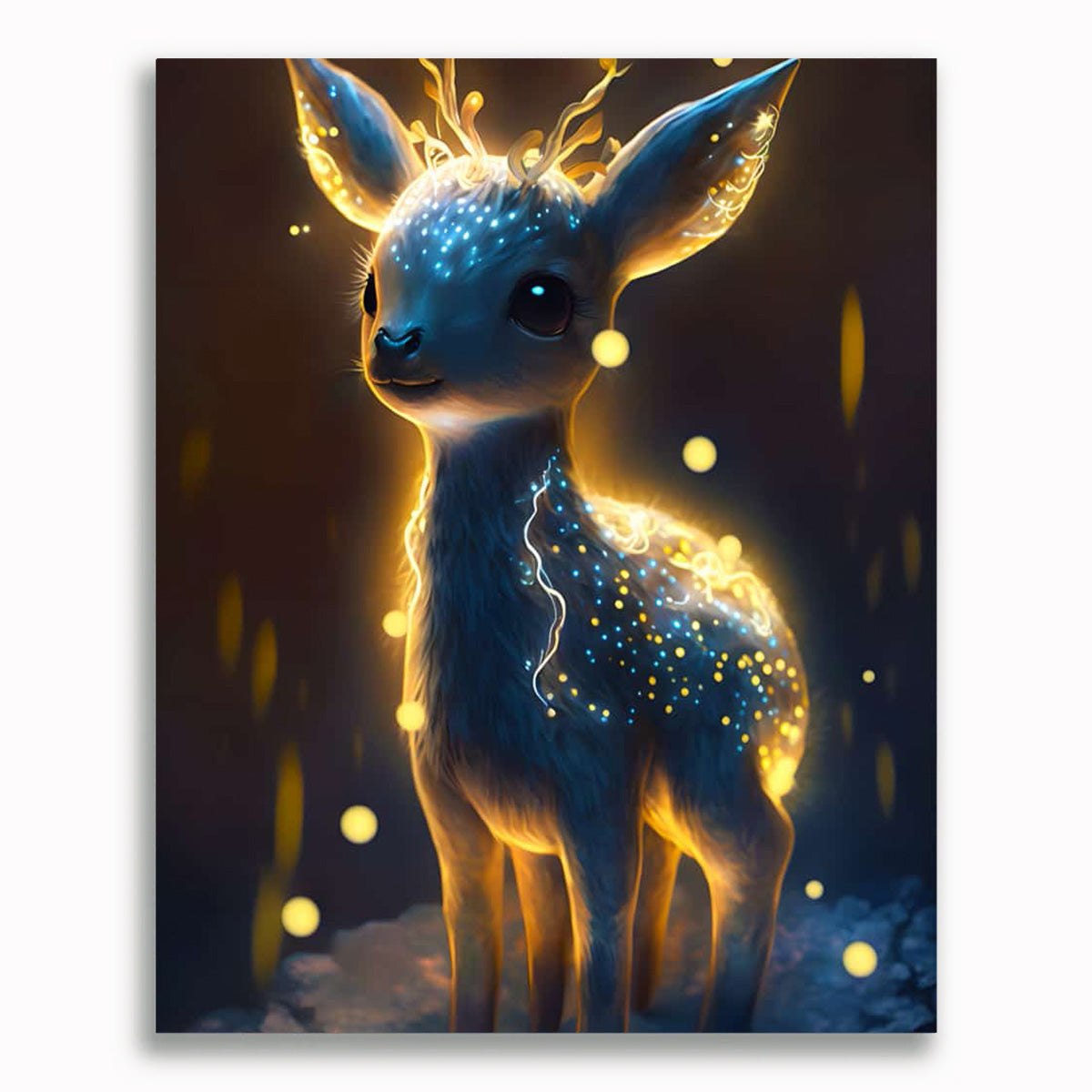 Malen nach Zahlen - Lichterreh