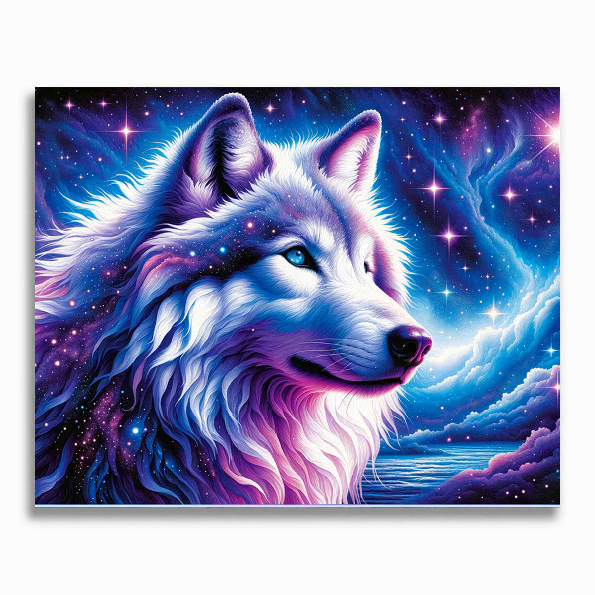 Malen nach Zahlen - Lieber Wolf