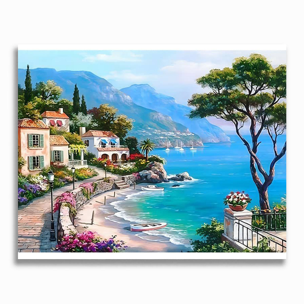 Malen nach Zahlen - Meeresbrise