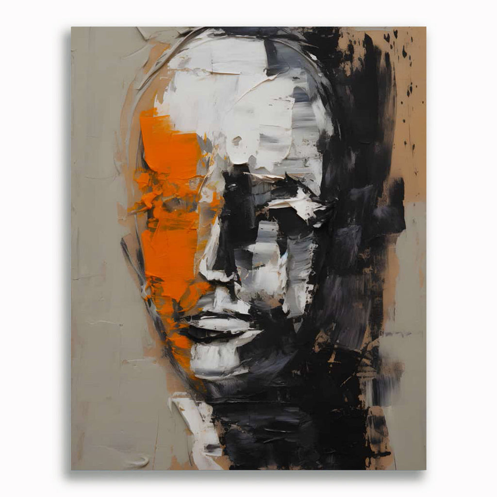 Malen nach Zahlen - Minimalistisches Motiv