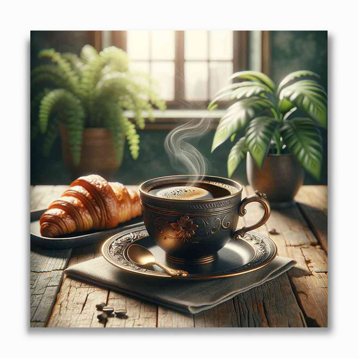 Malen nach Zahlen - Morgenstille