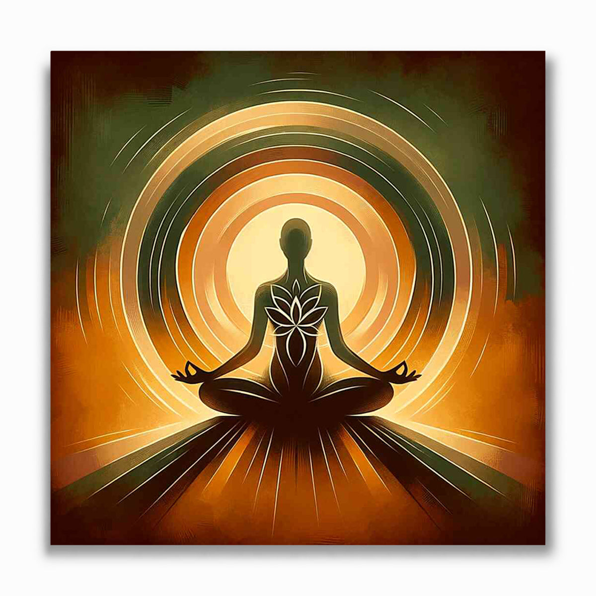 Malen nach Zahlen - Namaste Yoga