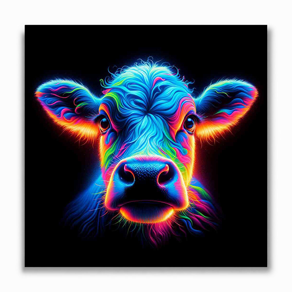 Malen nach Zahlen - Neon-Blick