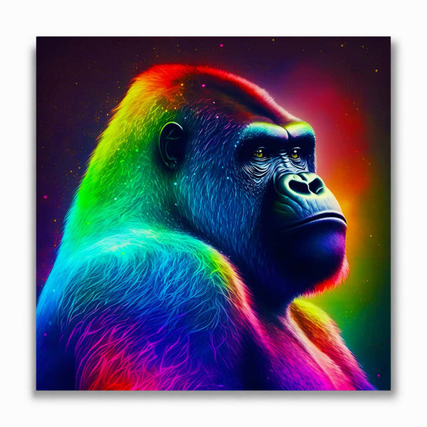 Malen nach Zahlen - Neon Gorilla