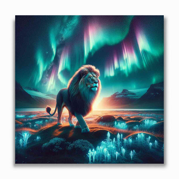 Malen nach Zahlen - Nordlichtermajestät