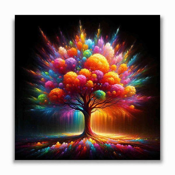 Malen nach Zahlen - Prachtvoller Wunderbaum