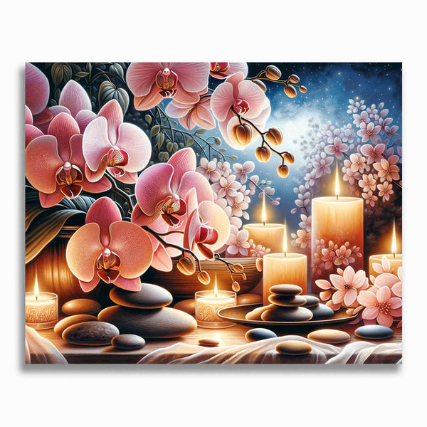 Malen nach Zahlen - Romantische Atmosphäre