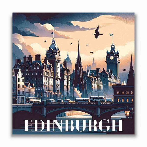 Malen nach Zahlen - Schatten über Edinburgh