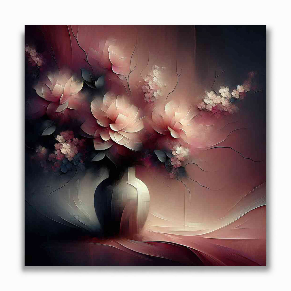 Malen nach Zahlen - Schicke Blumen in Vase