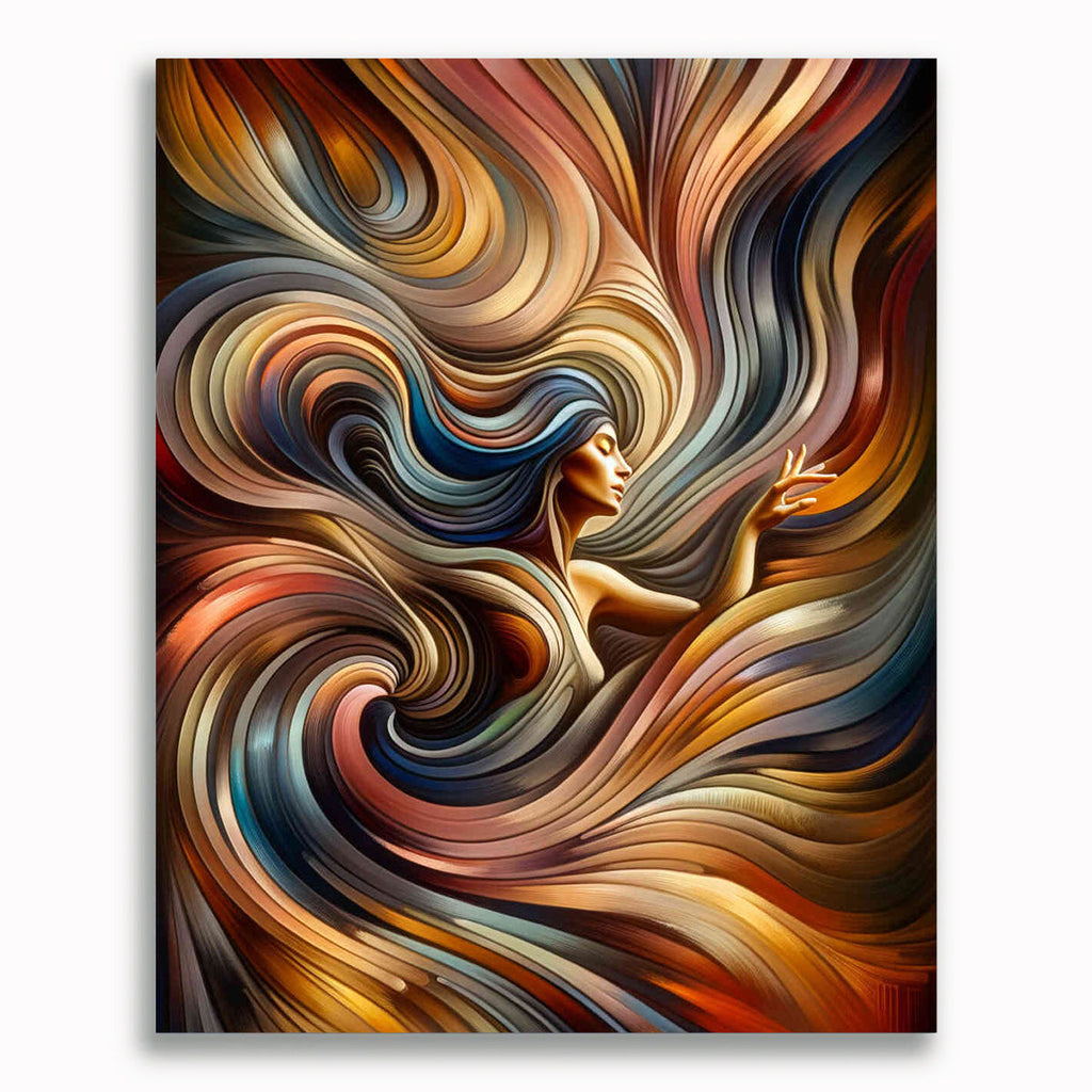 Malen nach Zahlen - Schwungvoll