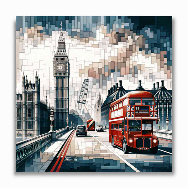 Malen nach Zahlen - Sehenswürdigkeiten in London
