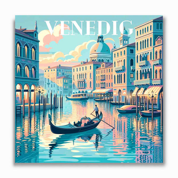 Malen nach Zahlen - Sehnsucht nach Venedig