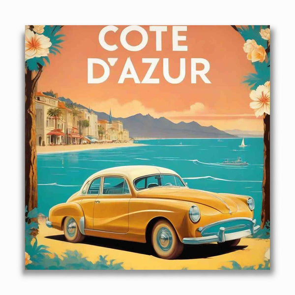 Malen nach Zahlen - Sommertage an der Côte d'Azur