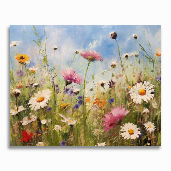 Malen nach Zahlen - Sommerwiese Träumerei