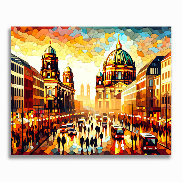 Malen nach Zahlen - Stadtleben Berlin