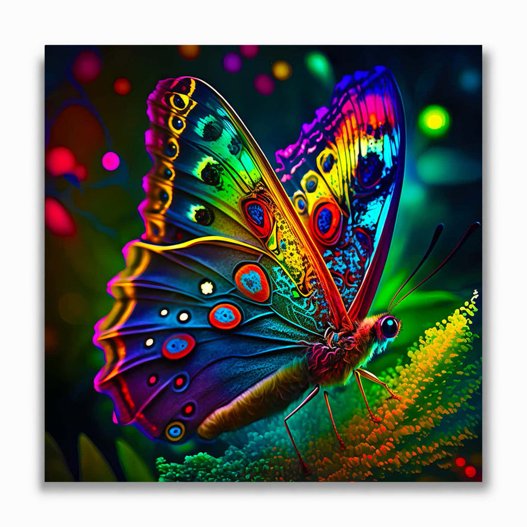 Malen nach Zahlen - Strahlender Schmetterling