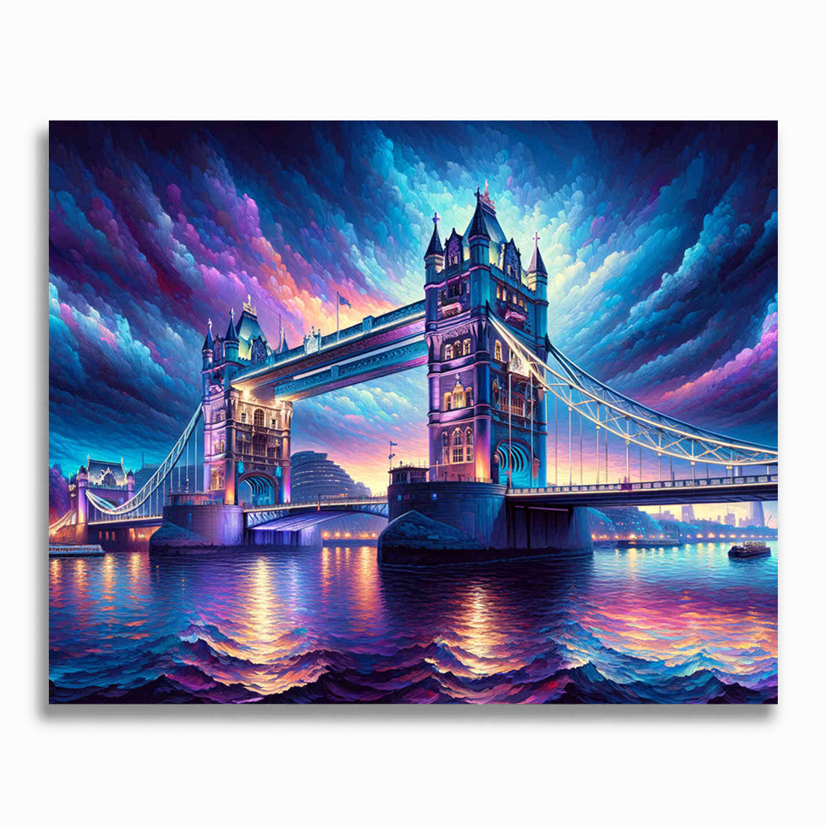 Malen nach Zahlen - Towerbridge, London