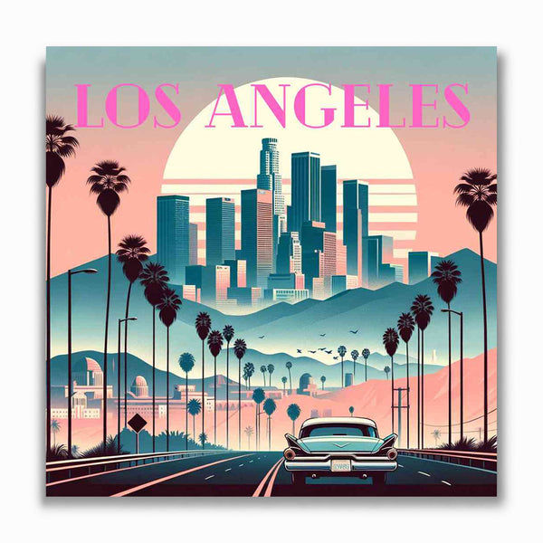 Malen nach Zahlen - Träume von Los Angeles