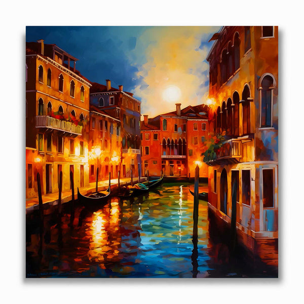 Malen nach Zahlen - Venedig Abstrakt