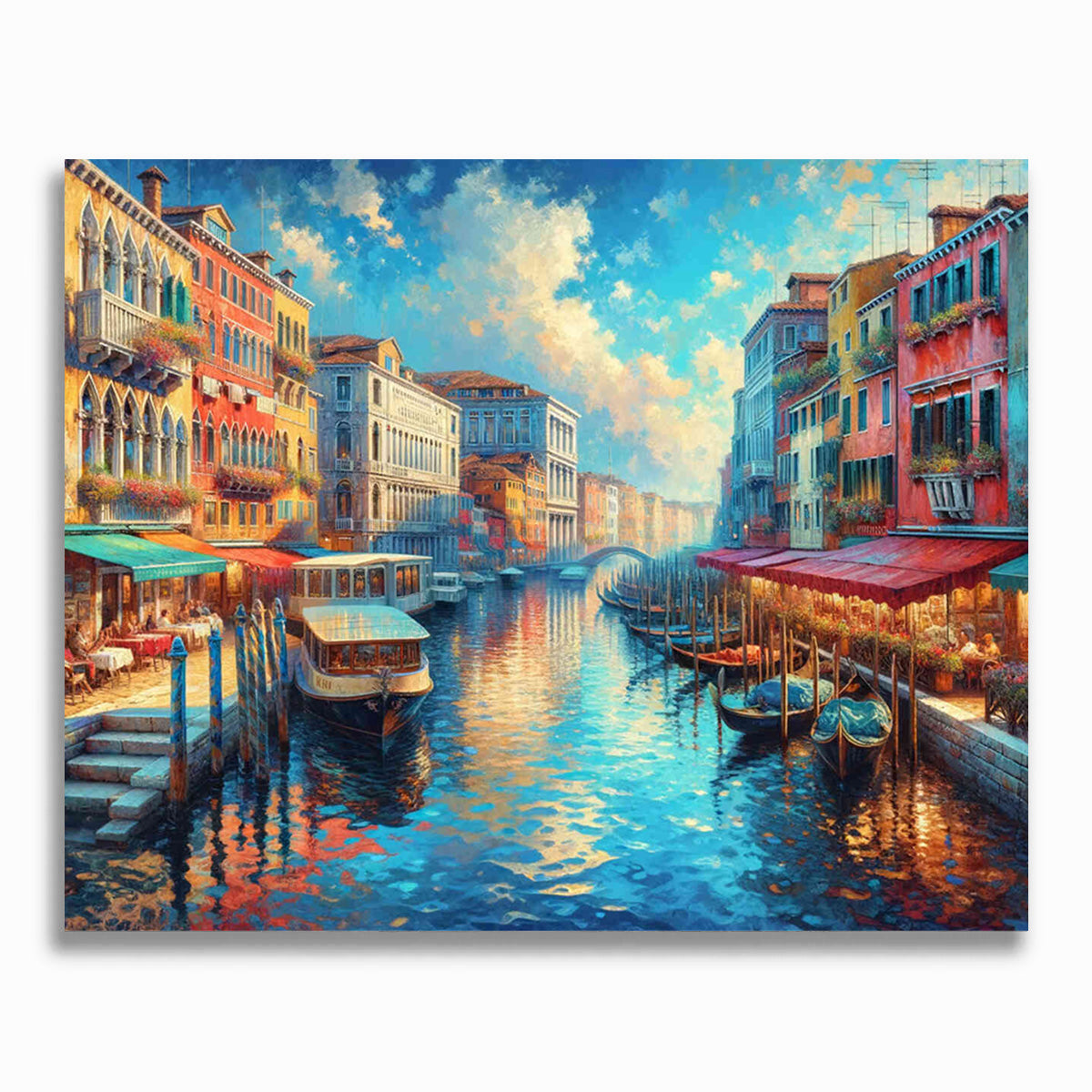 Malen nach Zahlen - Venedig Blauer Himmel