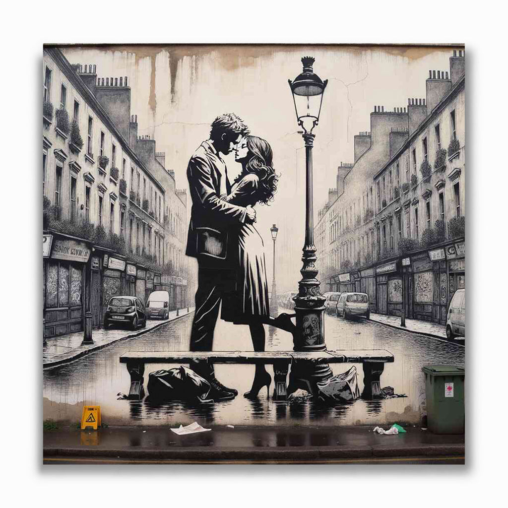 Malen nach Zahlen - Verliebte in Paris