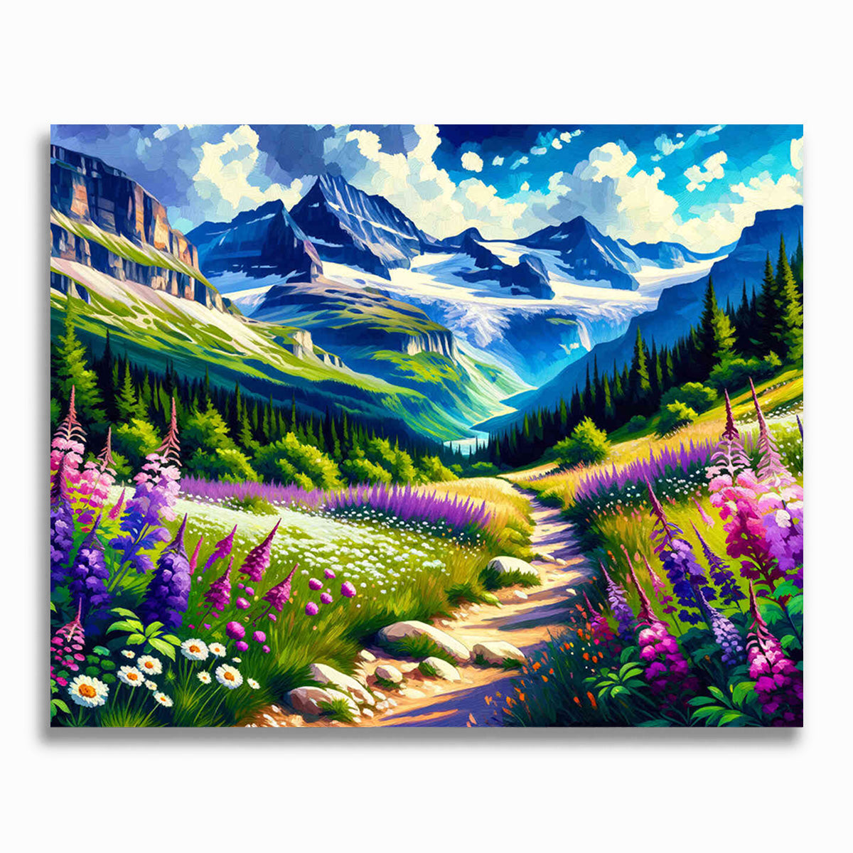 Malen nach Zahlen - Wandertour