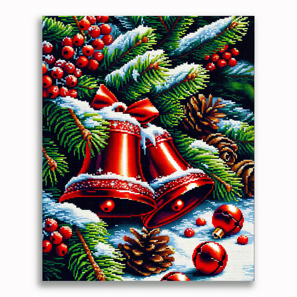 Malen nach Zahlen - Weihnachtsglocken